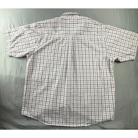 Wrangler Rugged Wear Button Shirt Men’s Size 2XL Multicolor Plaid Casual - Picture 4 of 12